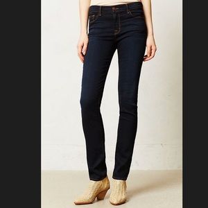 J Brand Rail Skinny Jeans, mid-rise